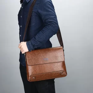 Bolsa Executiva Masculina em Couro Macio