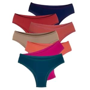 Kit 10 Calcinhas Conforto 100% Algodão
