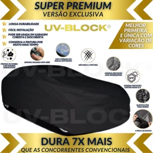 Capa Cobrir Carro Couro Ecológico e Forro UV